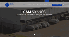 Desktop Screenshot of gam.com.br