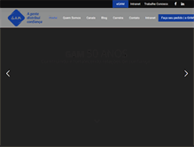 Tablet Screenshot of gam.com.br