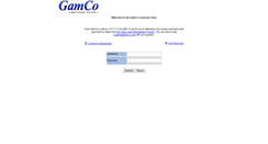 Desktop Screenshot of customerzone.gam.co.za