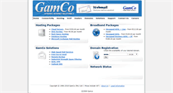 Desktop Screenshot of gam.co.za